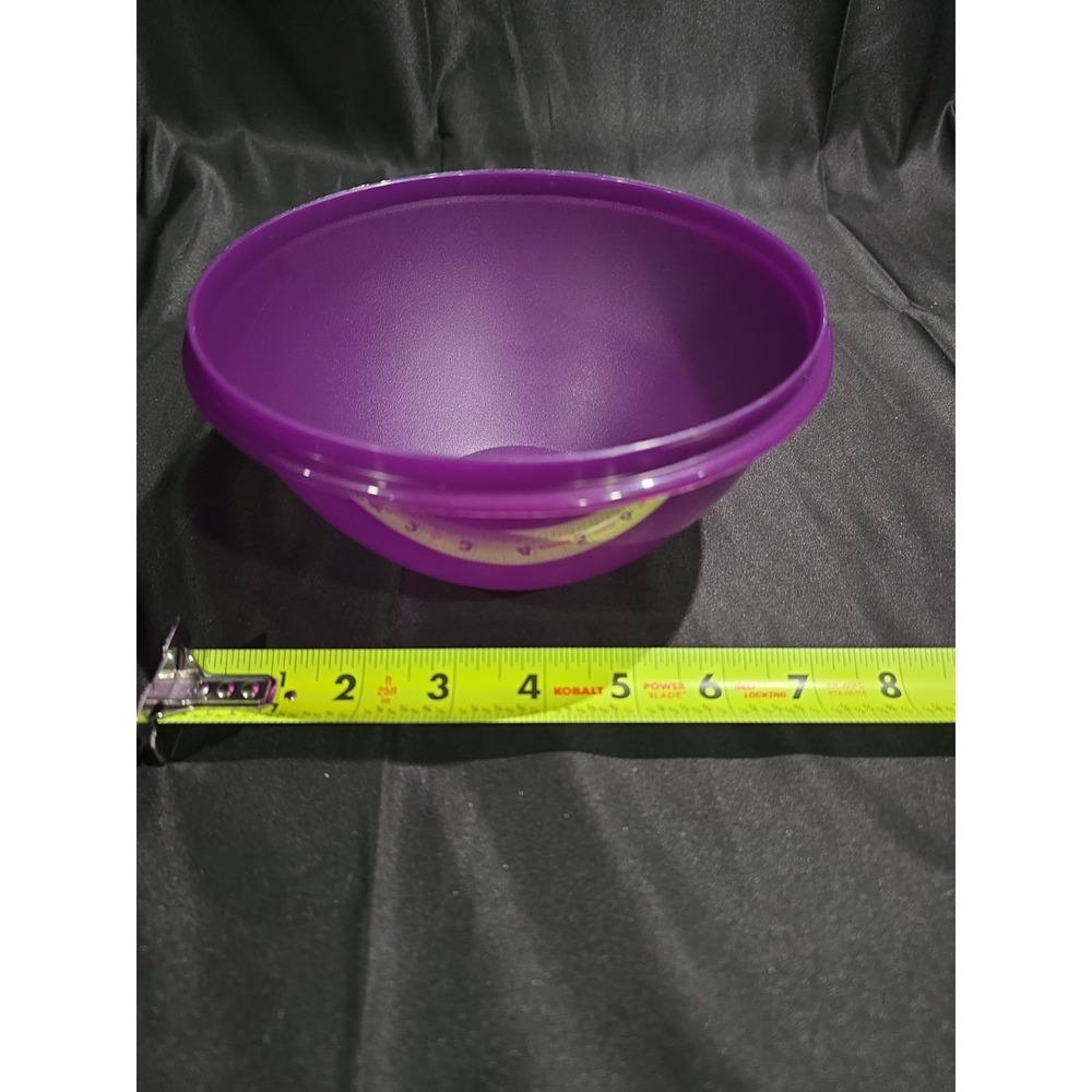 Tupperware Bowl Purple No Lid 7"